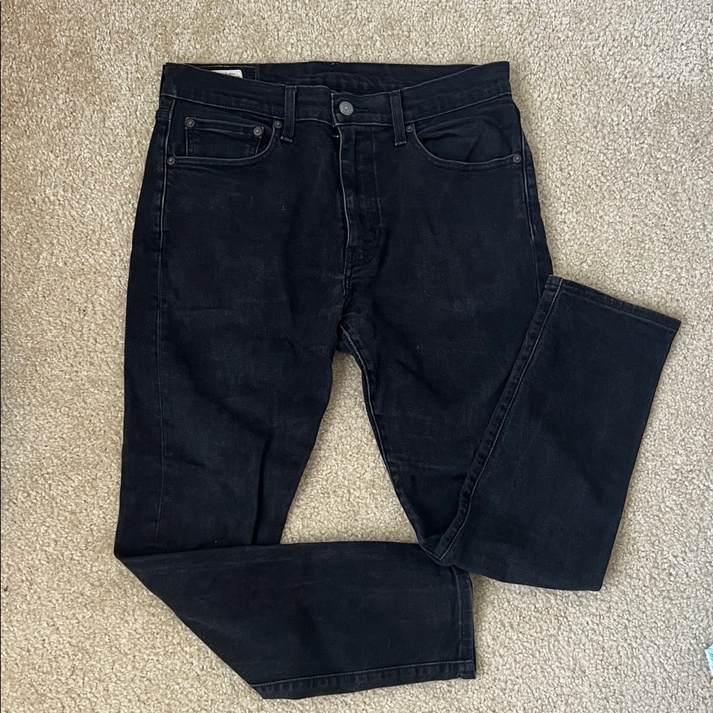 Levi’s Men’s 512 Black Denim Jeans